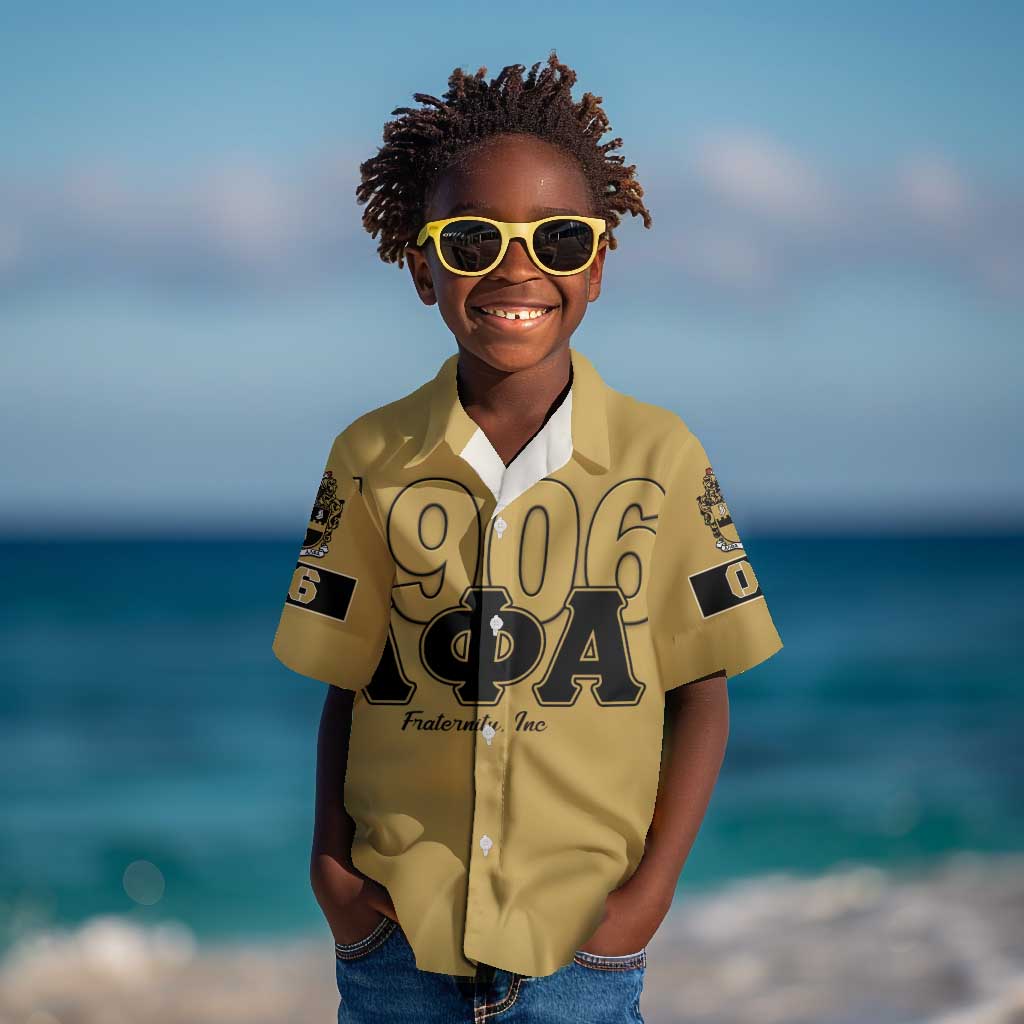 Alpha Phi Alpha 1906 Kid Hawaiian Shirt Fraternity Gear For Alpha
