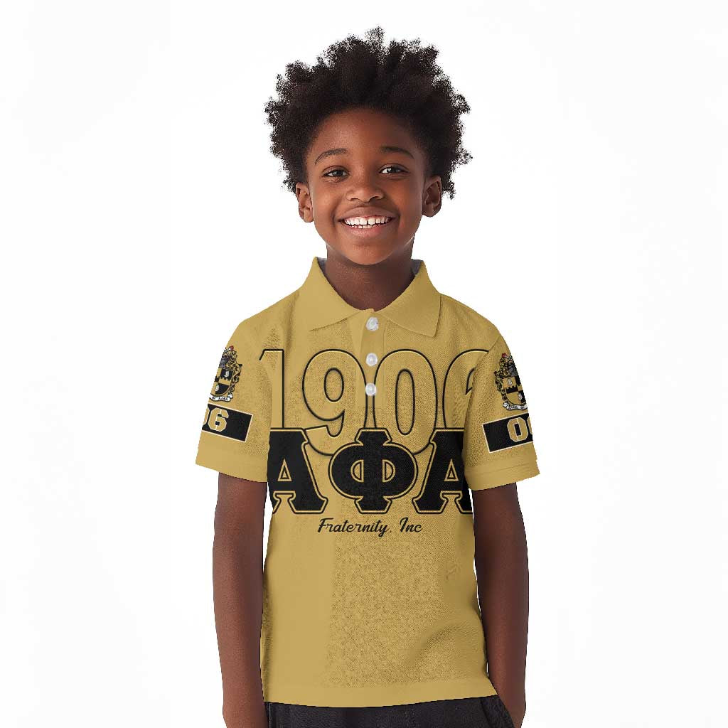 Alpha Phi Alpha 1906 Kid Polo Shirt Fraternity Gear For Alpha