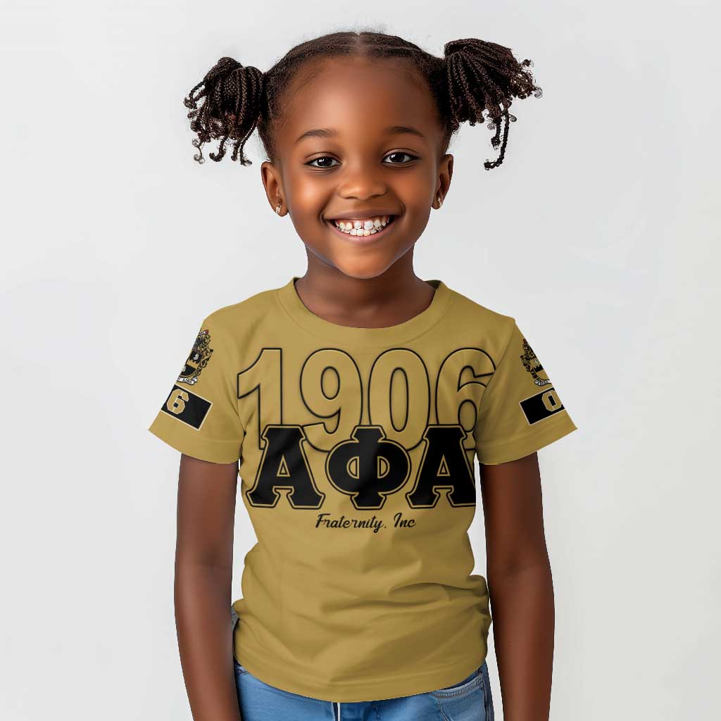 Alpha Phi Alpha 1906 Kid T shirt Fraternity Gear For Alpha