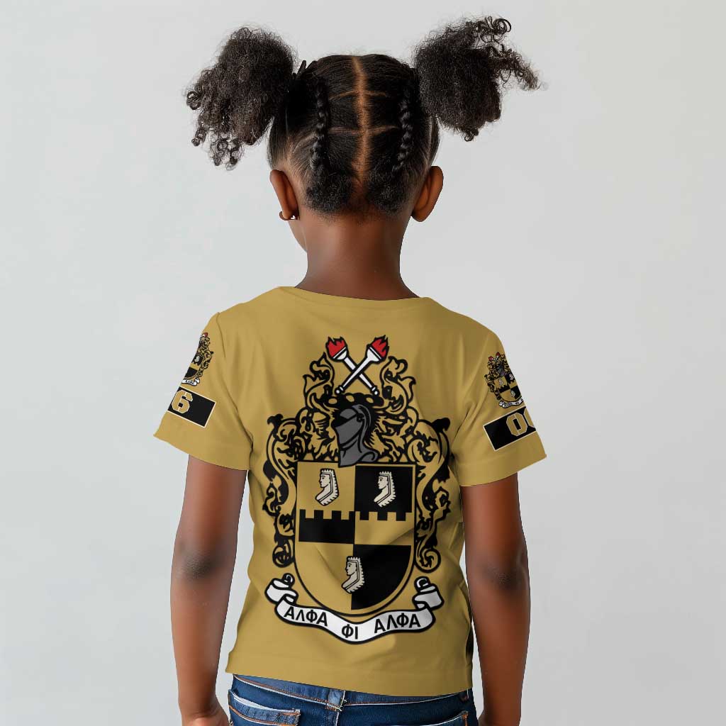 Alpha Phi Alpha 1906 Kid T shirt Fraternity Gear For Alpha