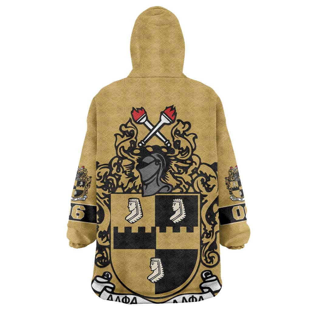 Alpha Phi Alpha 1906 Kid Wearable Blanket Hoodie Fraternity Gear For Alpha