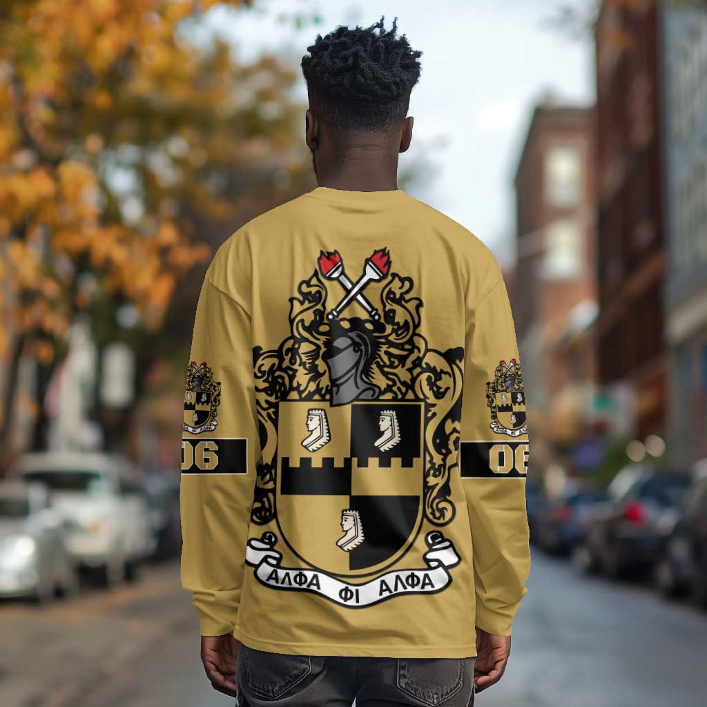 Alpha Phi Alpha 1906 Long Sleeve Shirt Fraternity Gear For Alpha