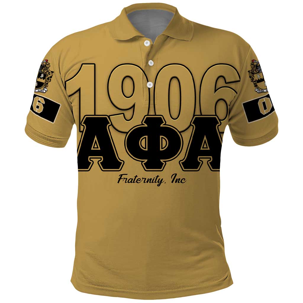 Alpha Phi Alpha 1906 Polo Shirt Fraternity Gear For Alpha