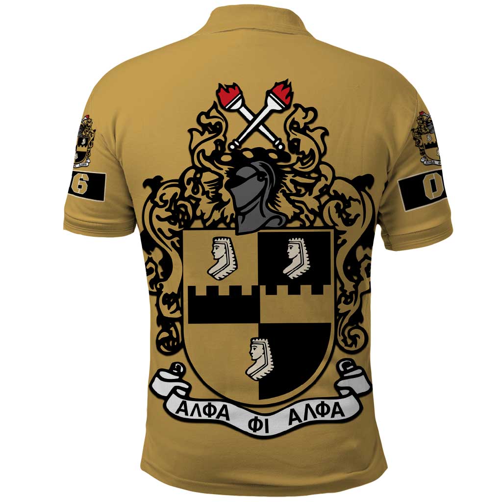Alpha Phi Alpha 1906 Polo Shirt Fraternity Gear For Alpha