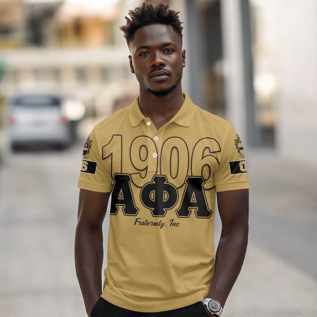 Alpha Phi Alpha 1906 Polo Shirt Fraternity Gear For Alpha