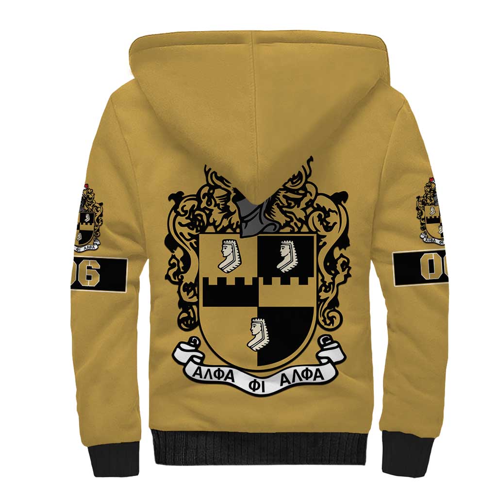 Alpha Phi Alpha 1906 Sherpa Hoodie Fraternity Gear For Alpha