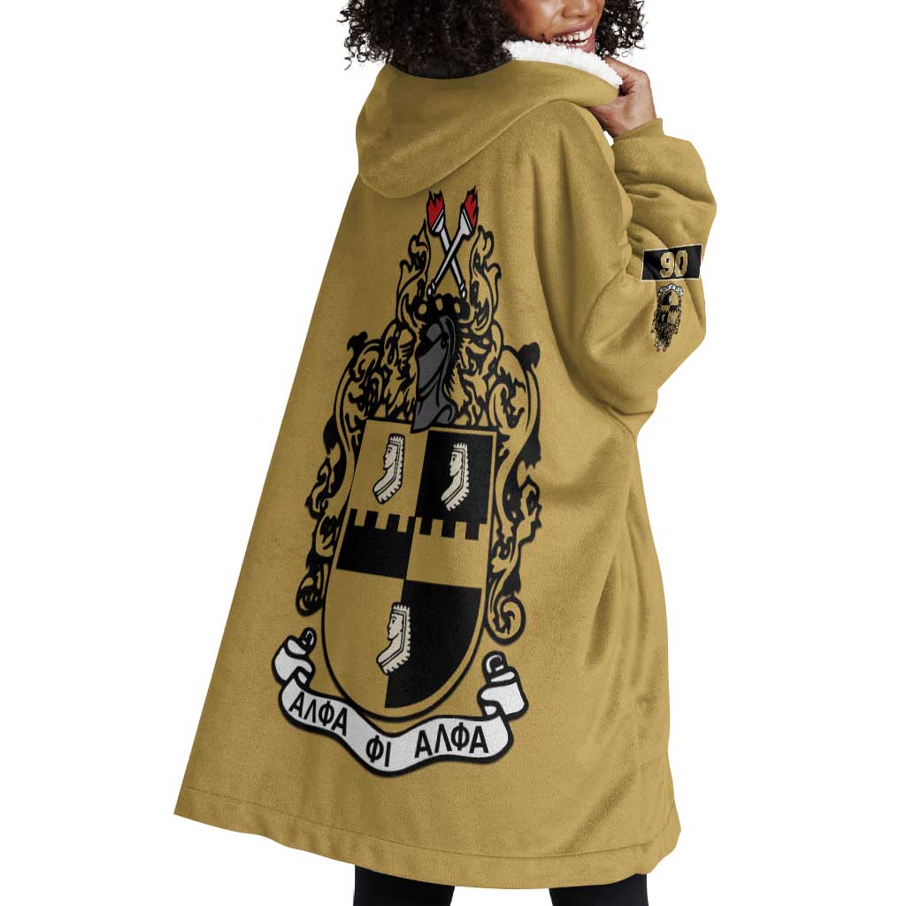 Alpha Phi Alpha 1906 Wearable Blanket Hoodie Fraternity Gear For Alpha