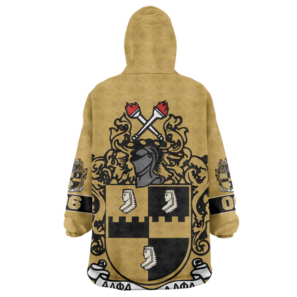 Alpha Phi Alpha 1906 Wearable Blanket Hoodie Fraternity Gear For Alpha