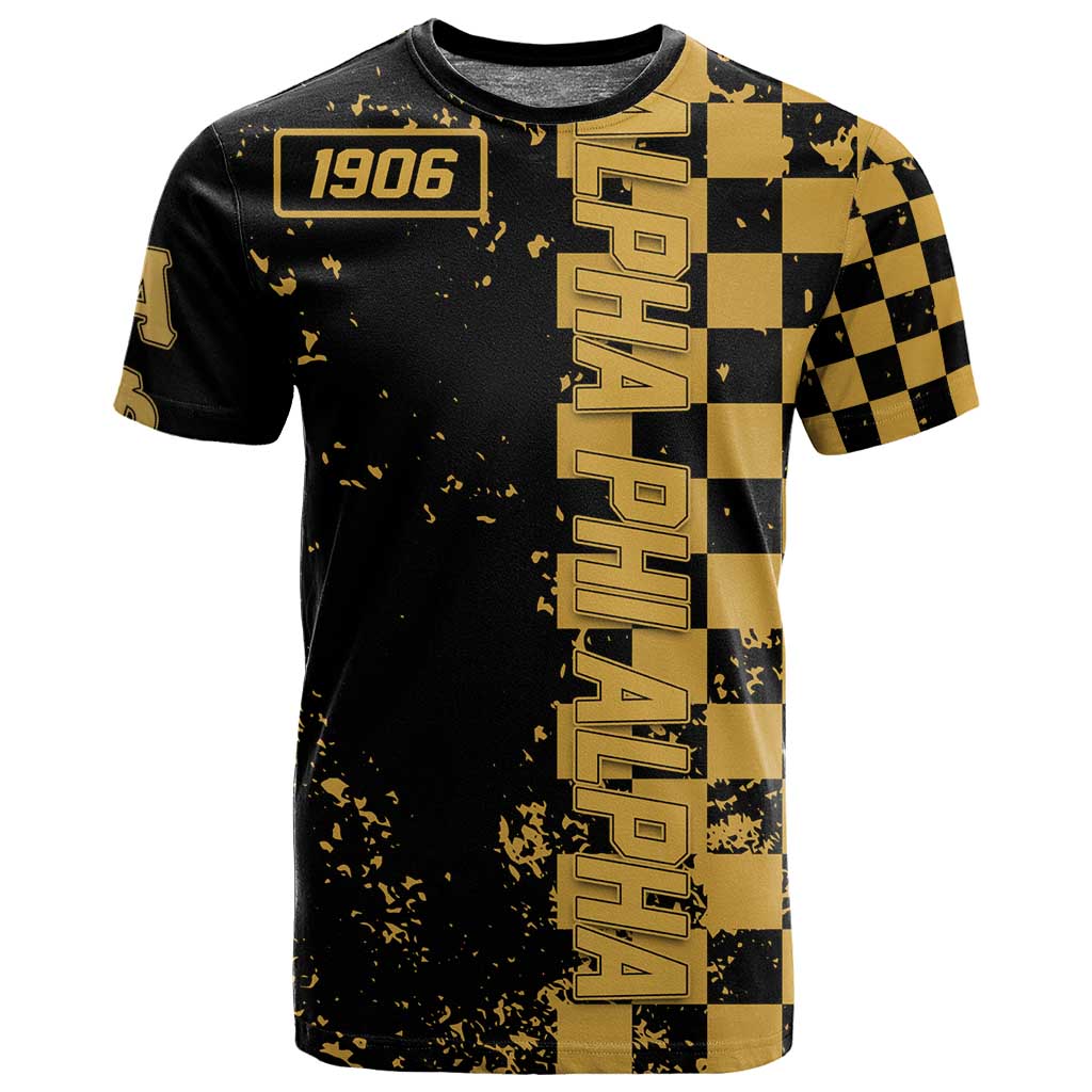 Alpha Phi Alpha Fraternity Caro Style T shirt Classic College