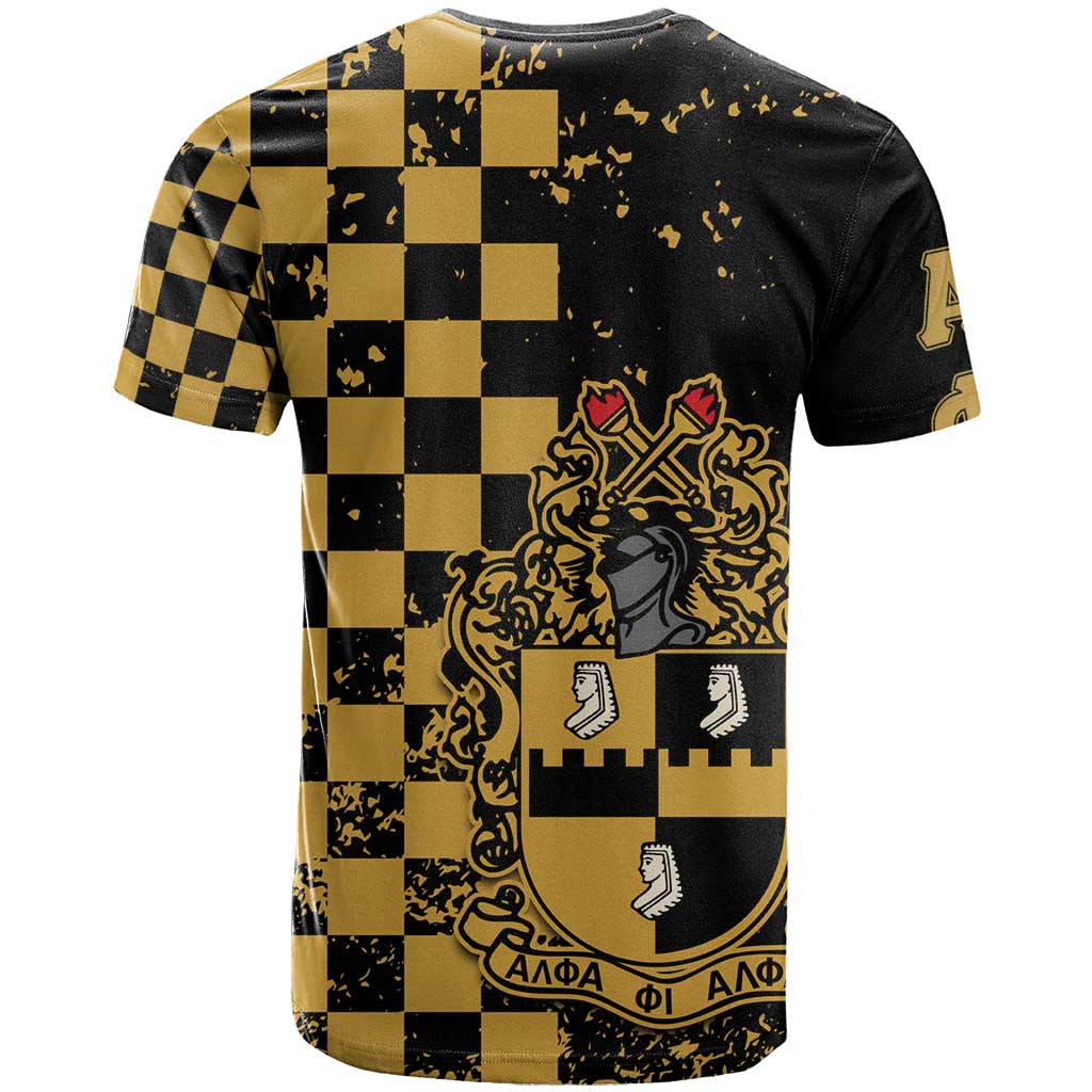 Alpha Phi Alpha Fraternity Caro Style T shirt Classic College