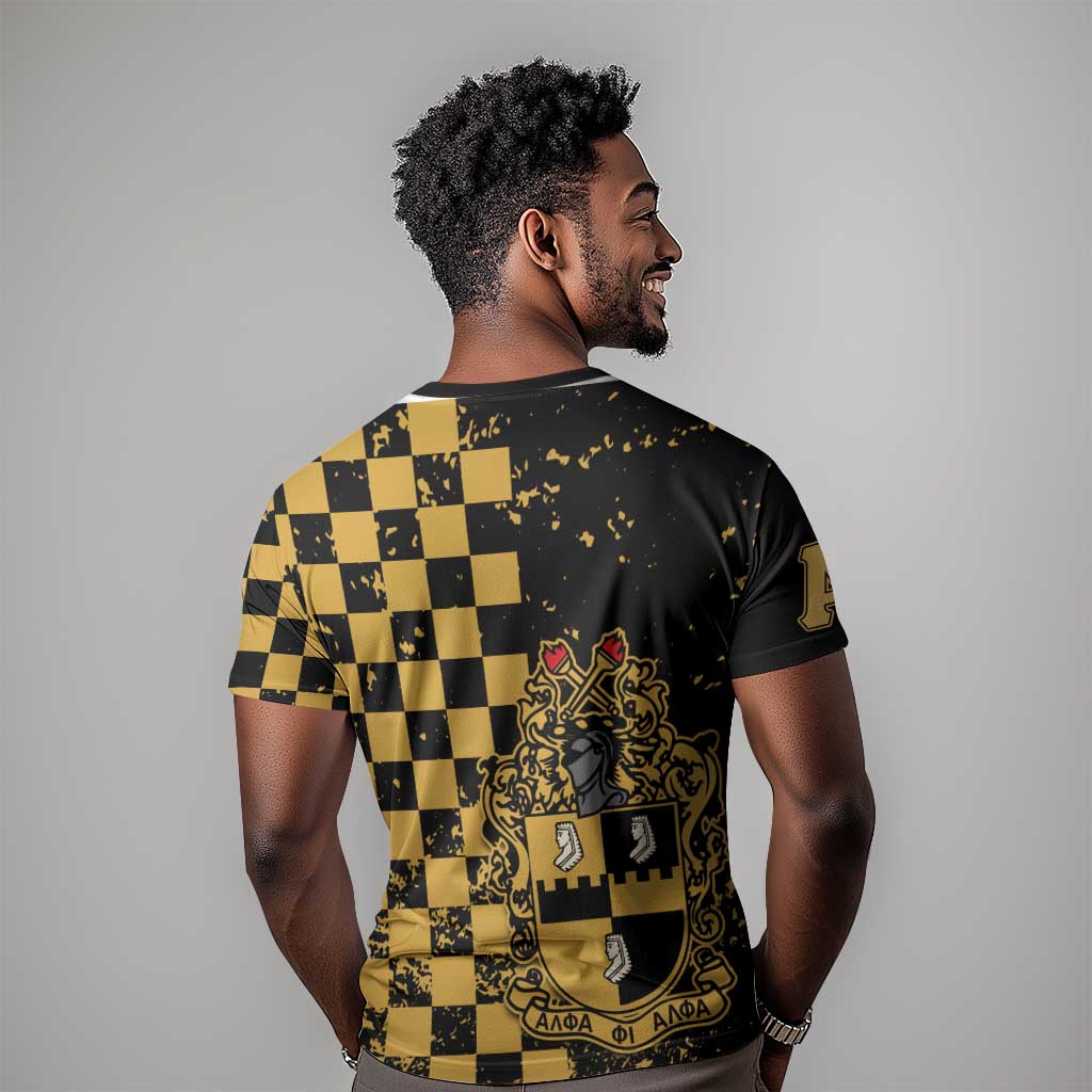 Alpha Phi Alpha Fraternity Caro Style T shirt Classic College