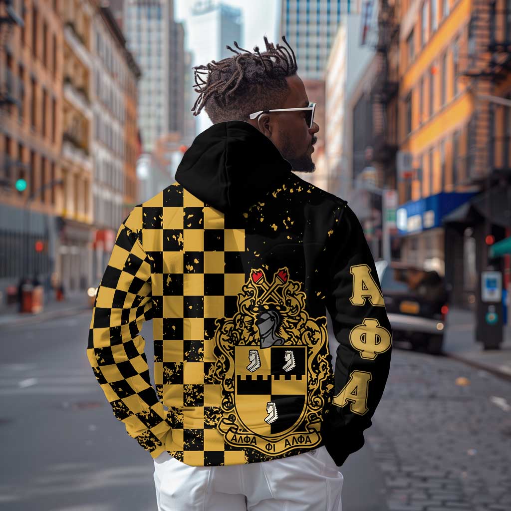 Alpha Phi Alpha Fraternity Caro Style Zip Hoodie Classic College