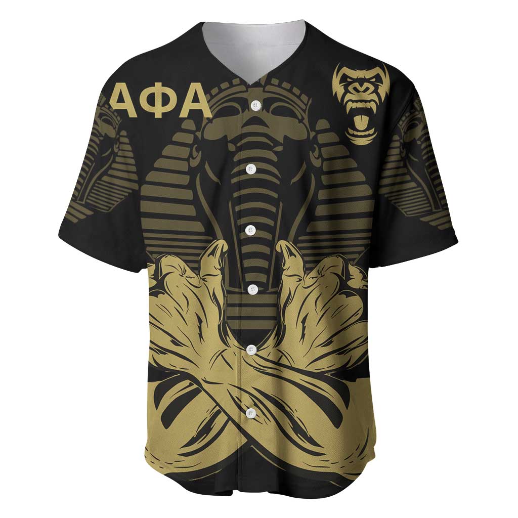 Alpha Phi Alpha Pullover With Embroidered Greek Baseball Jersey Fraternity Pride