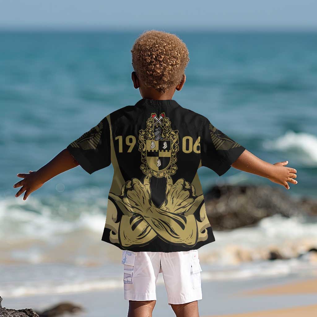 Alpha Phi Alpha Pullover With Embroidered Greek Kid Hawaiian Shirt Fraternity Pride