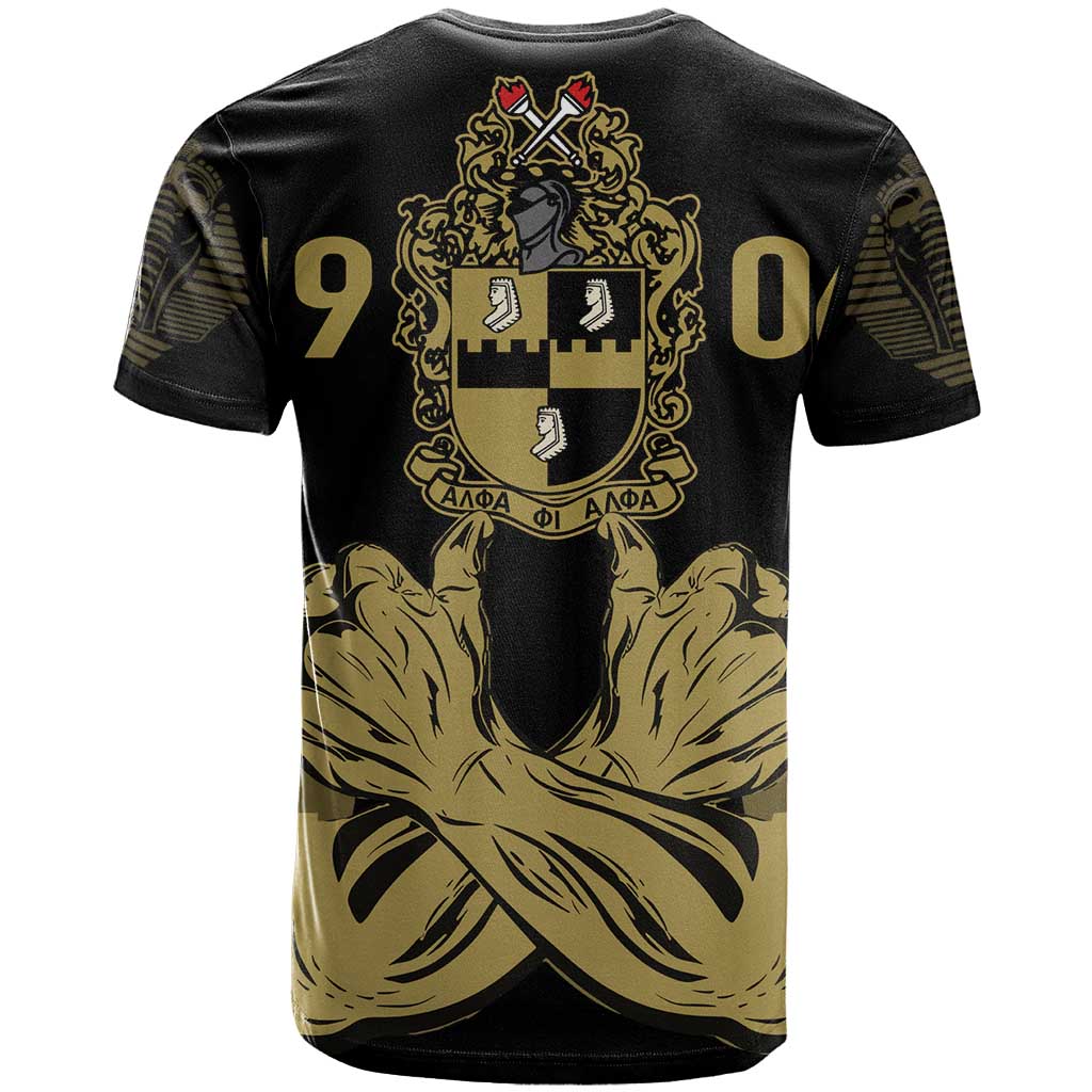 Alpha Phi Alpha Pullover With Embroidered Greek T shirt Fraternity Pride