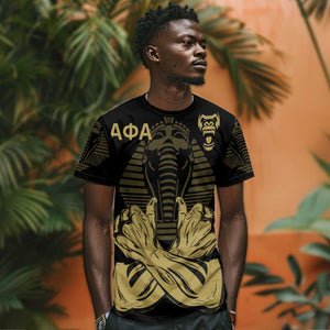 Alpha Phi Alpha Pullover With Embroidered Greek T shirt Fraternity Pride
