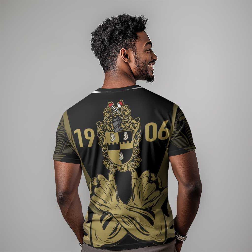 Alpha Phi Alpha Pullover With Embroidered Greek T shirt Fraternity Pride