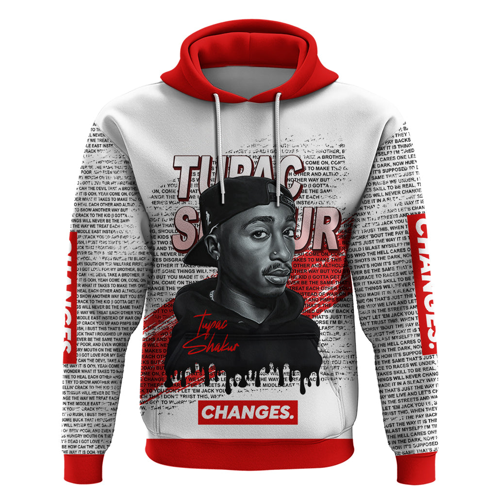Tupac Shakur Change Hoodie African American - Afroprintwear
