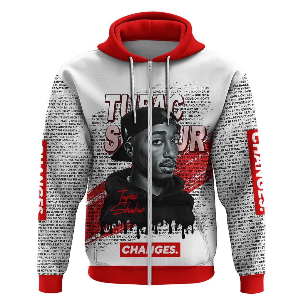 Tupac Shakur Change Hoodie African American - Afroprintwear