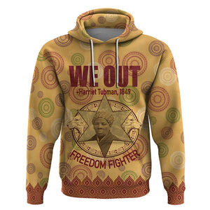 We Out 1849 African-American Hoodie Harriet Tubman - Afroprintwear