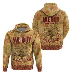 We Out 1849 African-American Hoodie Harriet Tubman - Afroprintwear