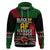 Black AF Professional AF But Will Knuck If You Hoodie African Pride - Afroprintwear
