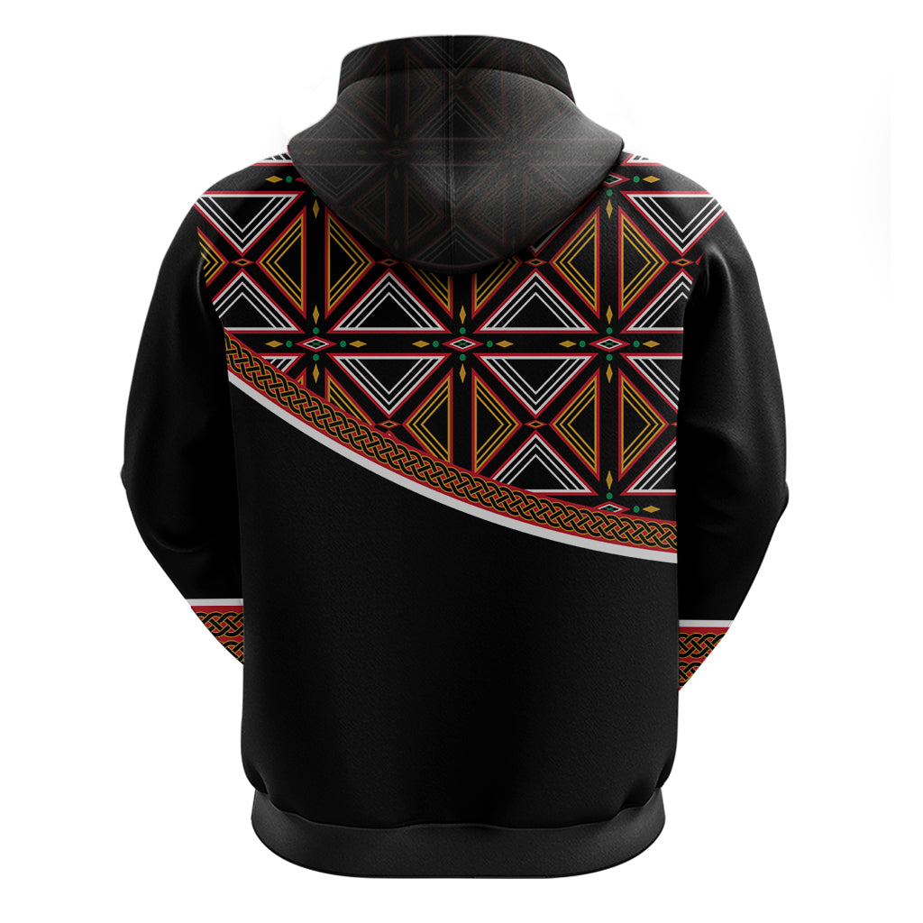 Personalized Bamenda African Hoodie Atoghu Cameroon Print - Afroprintwear
