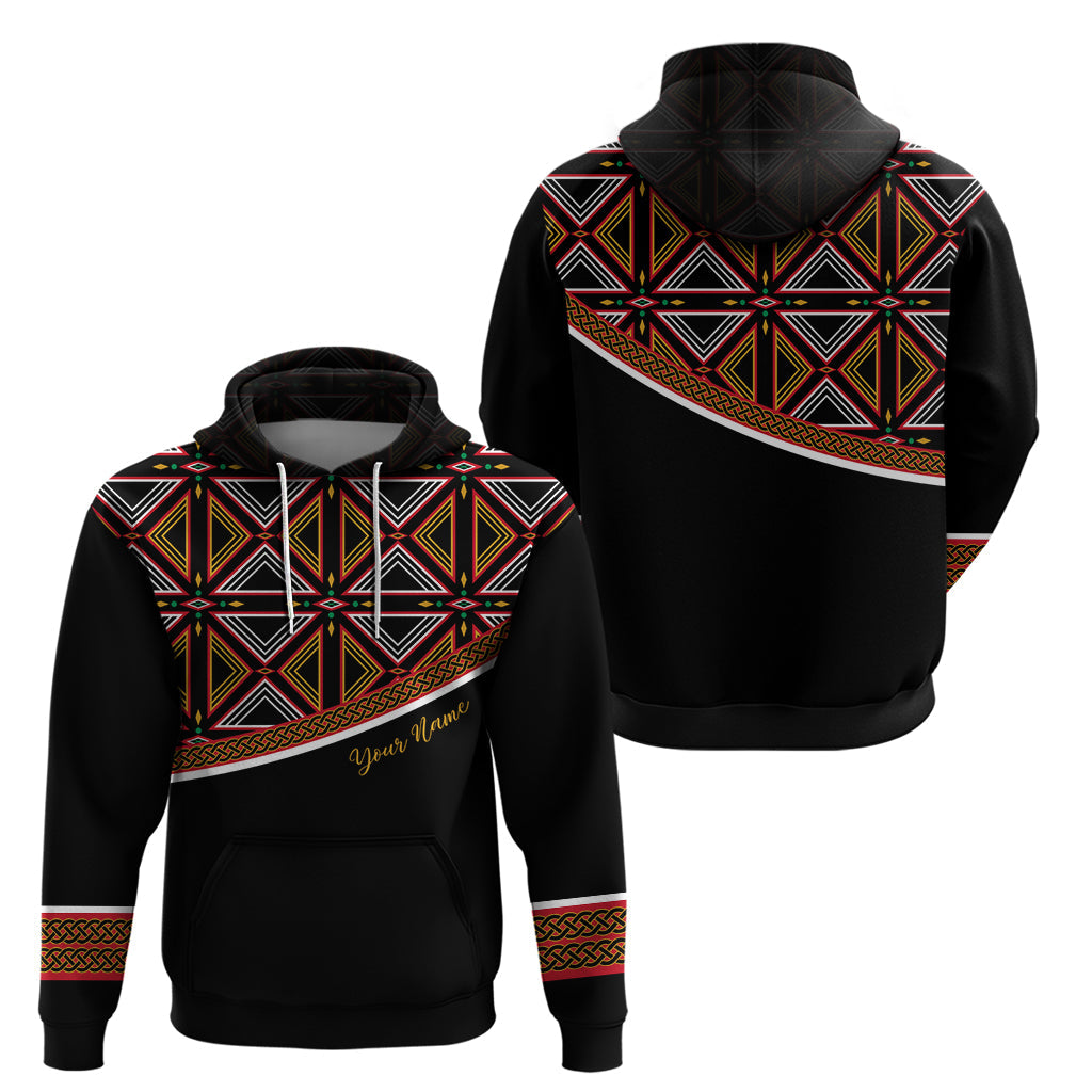 Personalized Bamenda African Hoodie Atoghu Cameroon Print - Afroprintwear